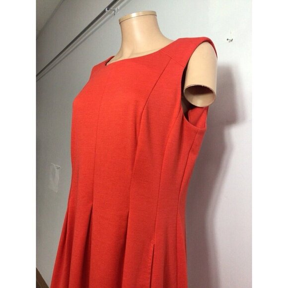 Connected Apparel Red Dress Womens 16 - Picture 5 of 9